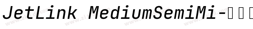 JetLink MediumSemiMi字体转换